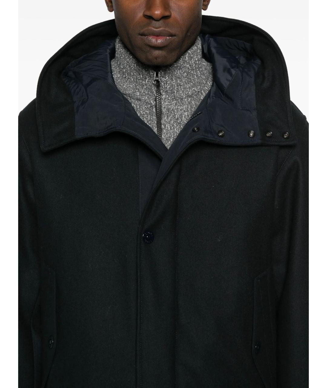 STONE ISLAND Синяя полиамидовая куртка, фото 4