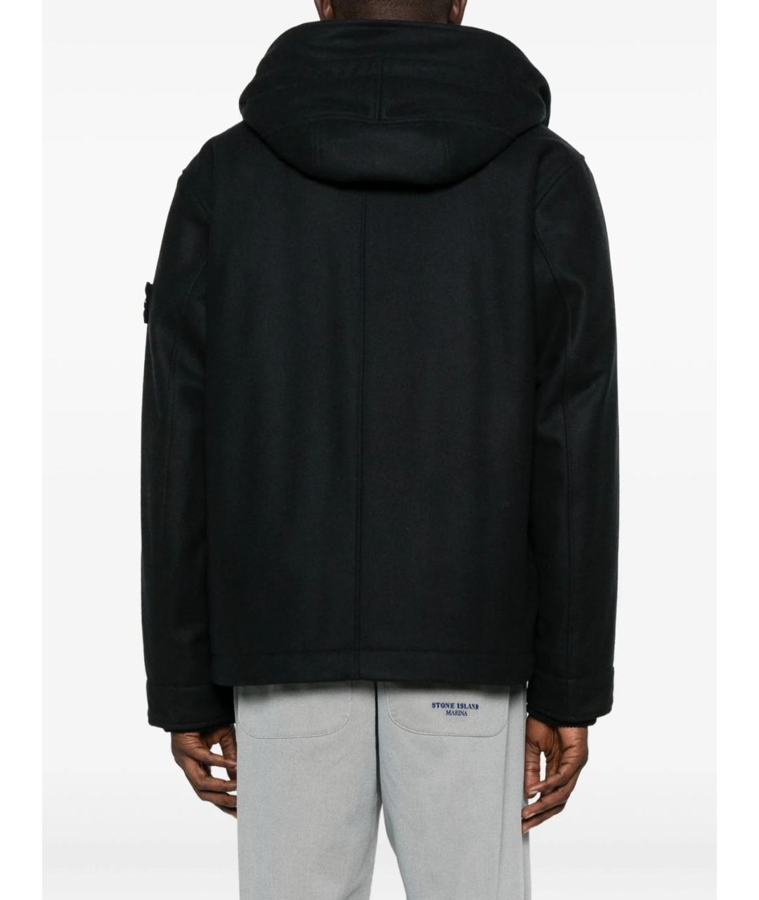 STONE ISLAND Синяя полиамидовая куртка, фото 3