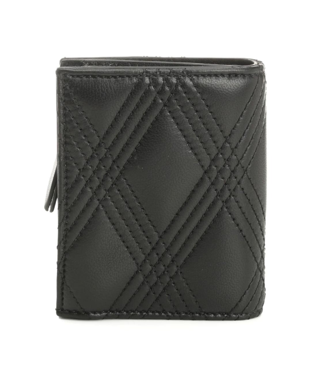 VALENTINO Черный кожаный кошелек, фото 4