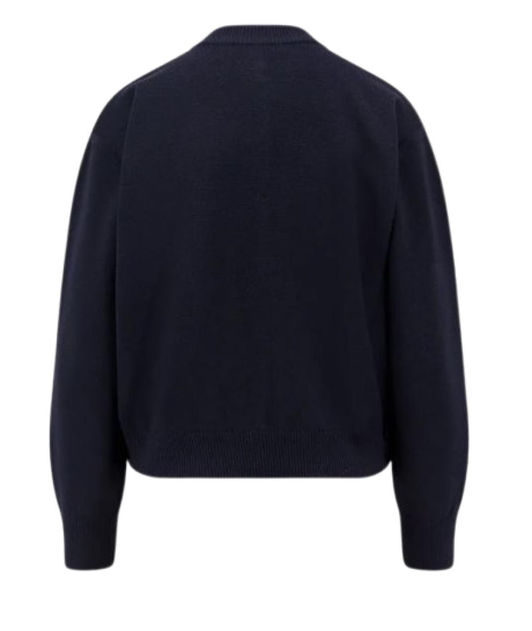 MAX MARA Синий хлопковый джемпер / свитер, фото 2