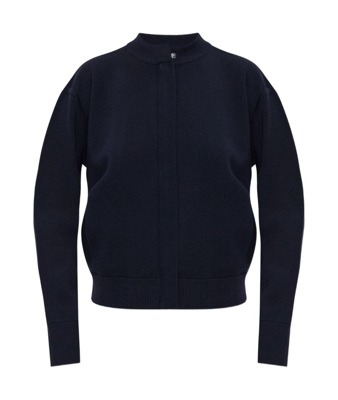 MAX MARA Синий хлопковый джемпер / свитер, фото 5