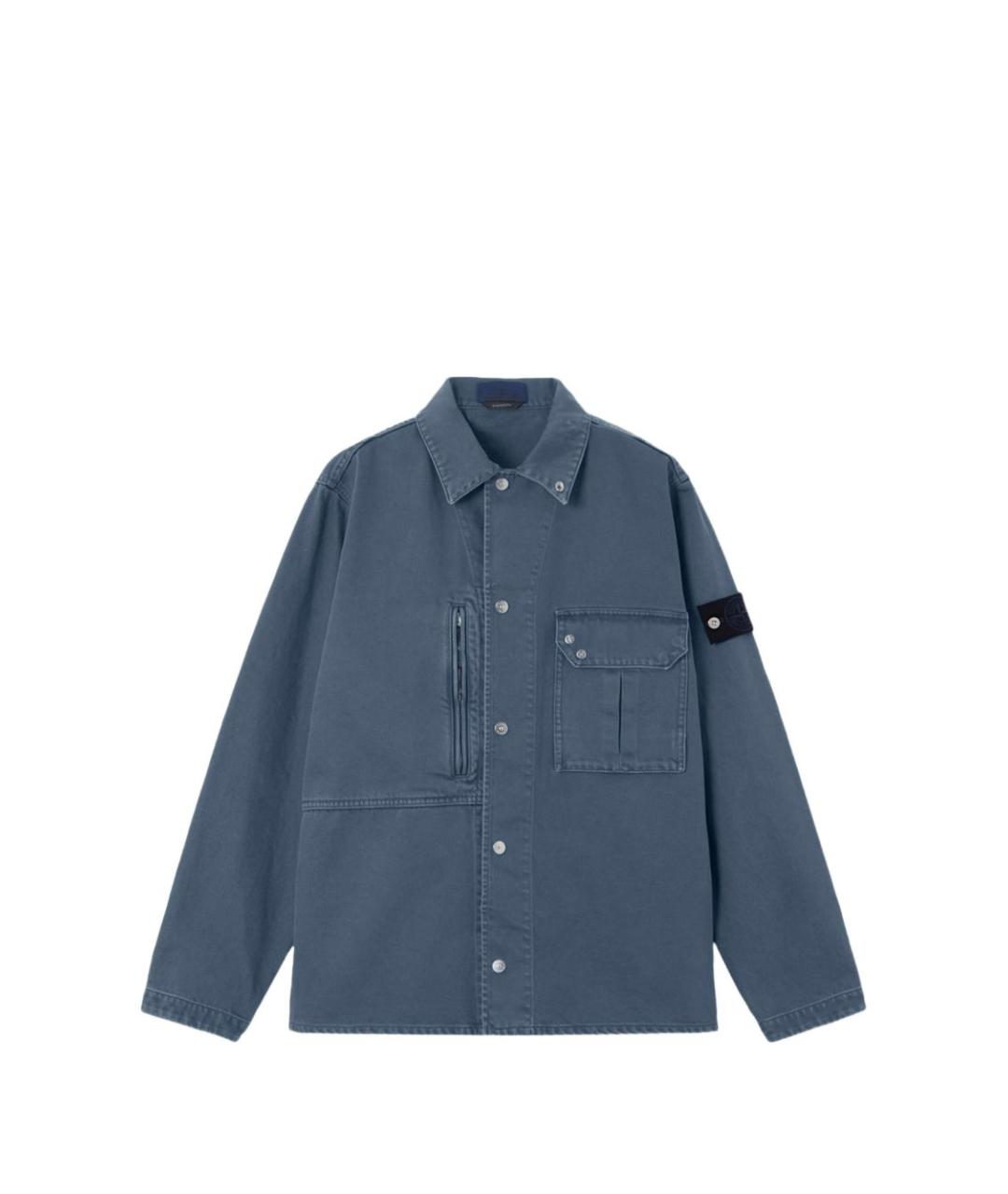 STONE ISLAND Хлопковая кэжуал рубашка, фото 1