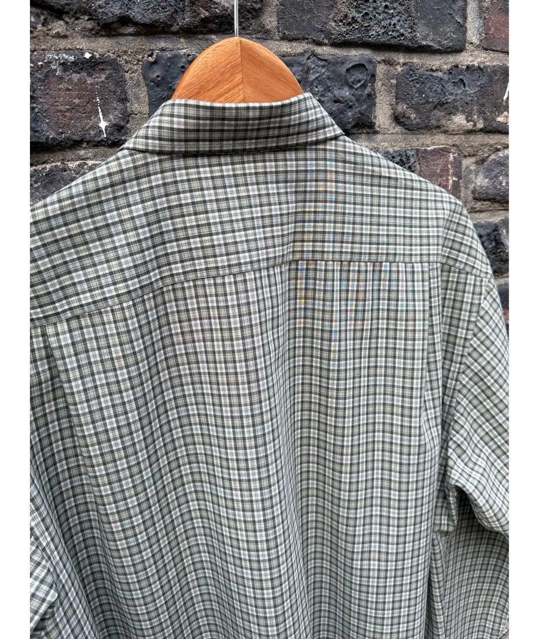 SAINT LAURENT Серая кэжуал рубашка, фото 7