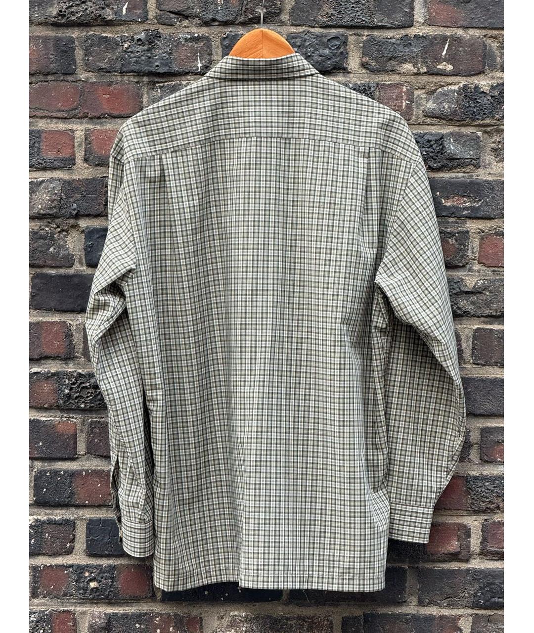 SAINT LAURENT Серая кэжуал рубашка, фото 6