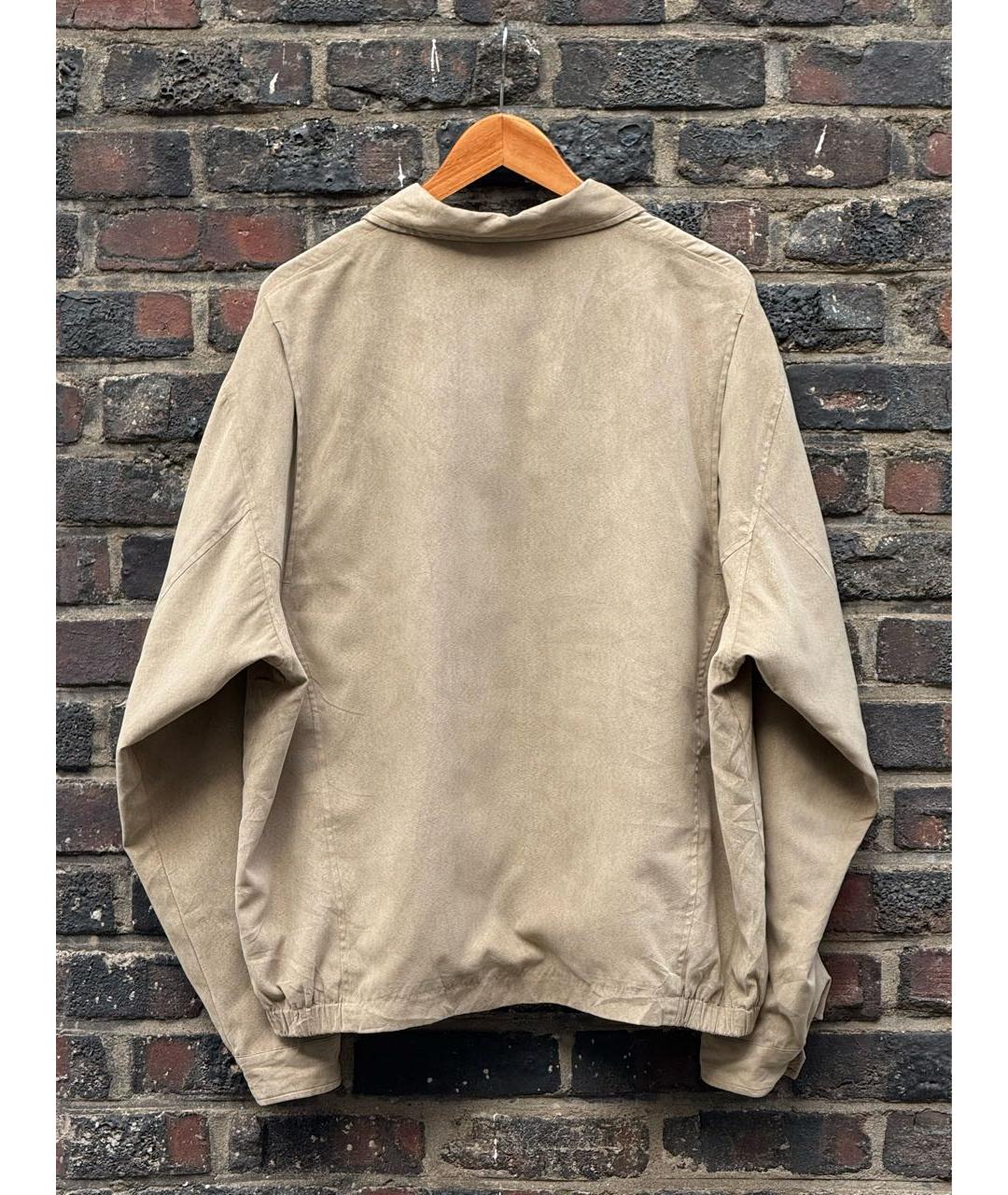 POLO RALPH LAUREN Бежевая полиэстеровая куртка, фото 7