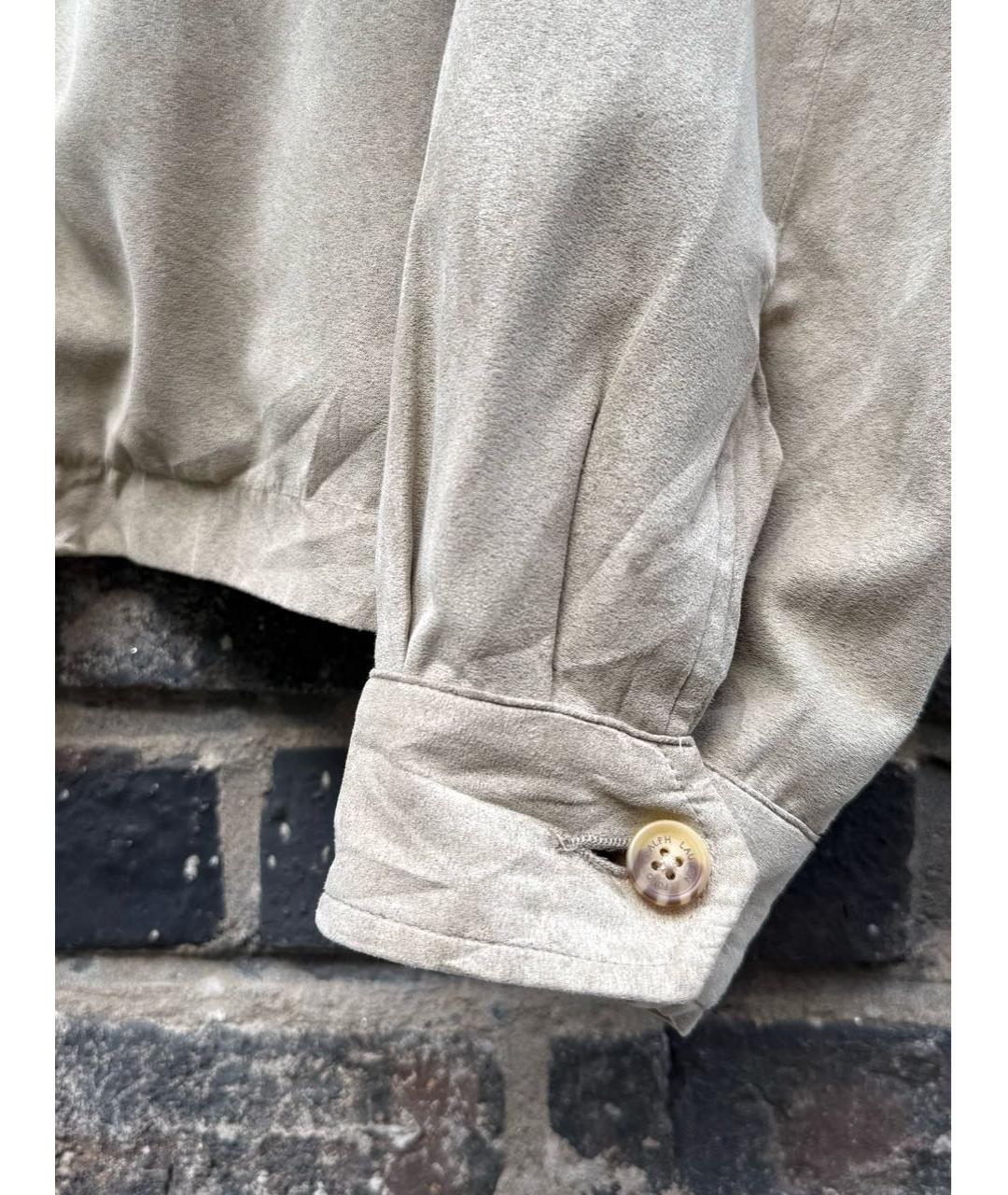 POLO RALPH LAUREN Бежевая полиэстеровая куртка, фото 3