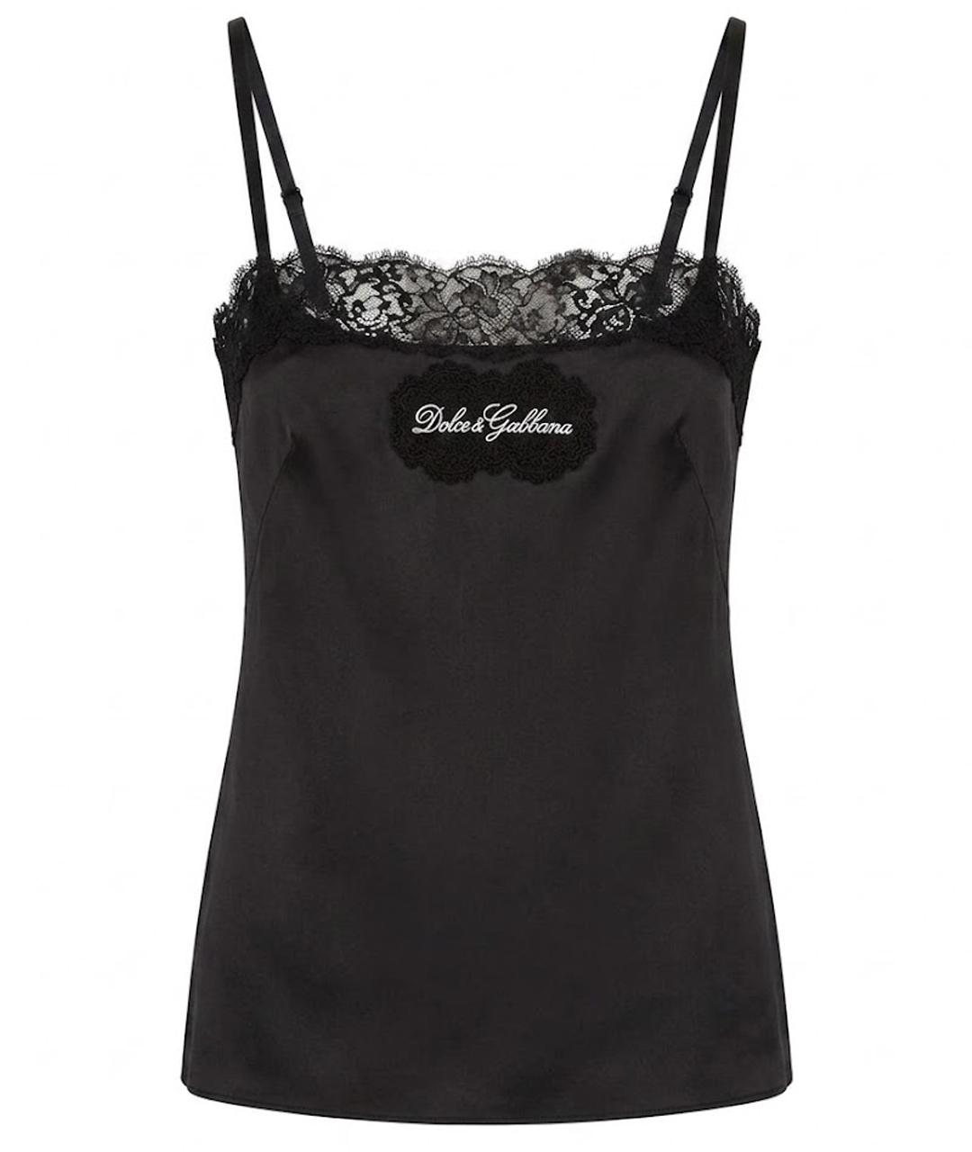 DOLCE&GABBANA Серая хлопковая майка, фото 1