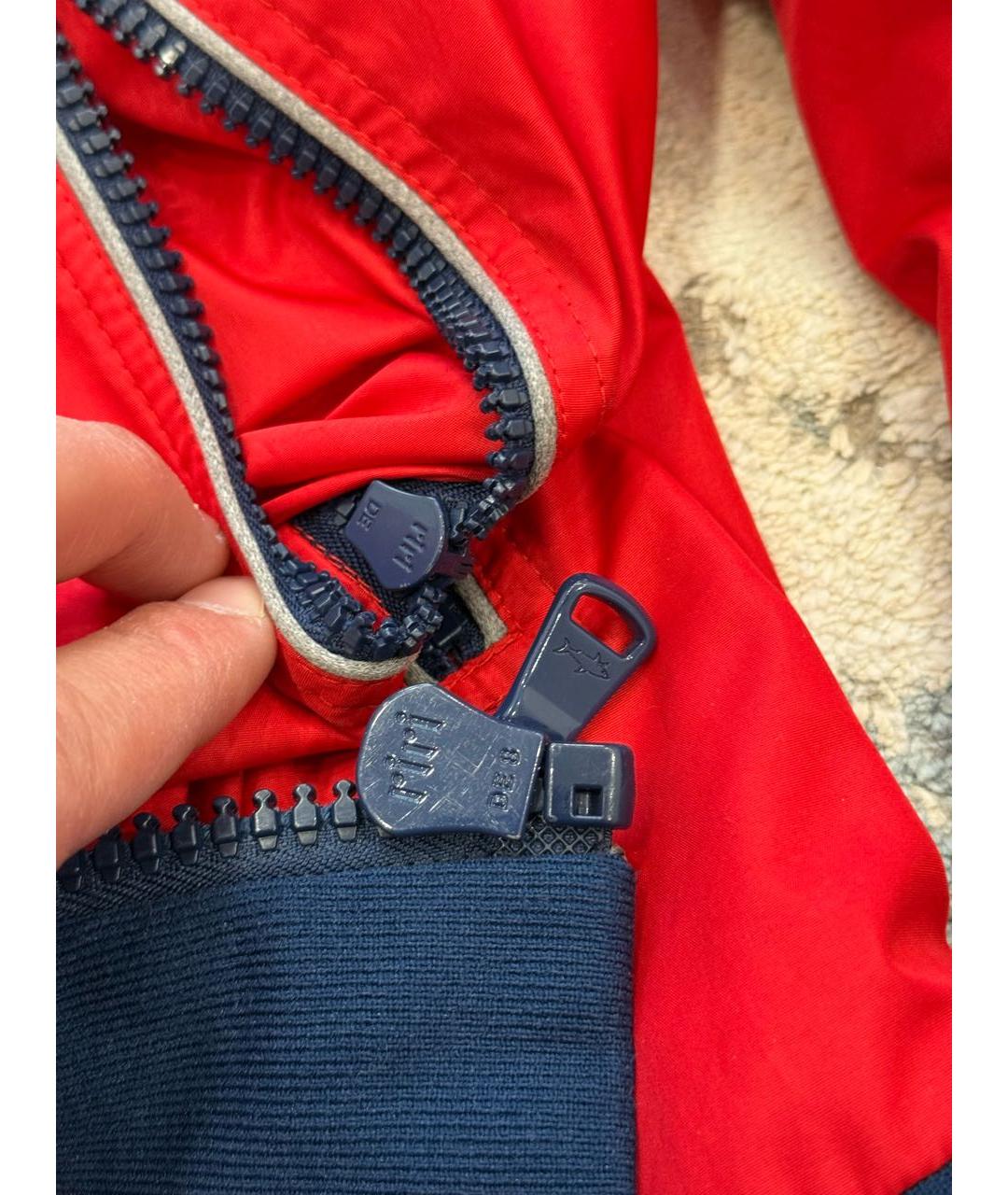 PAUL & SHARK Красная полиэстеровая куртка, фото 6