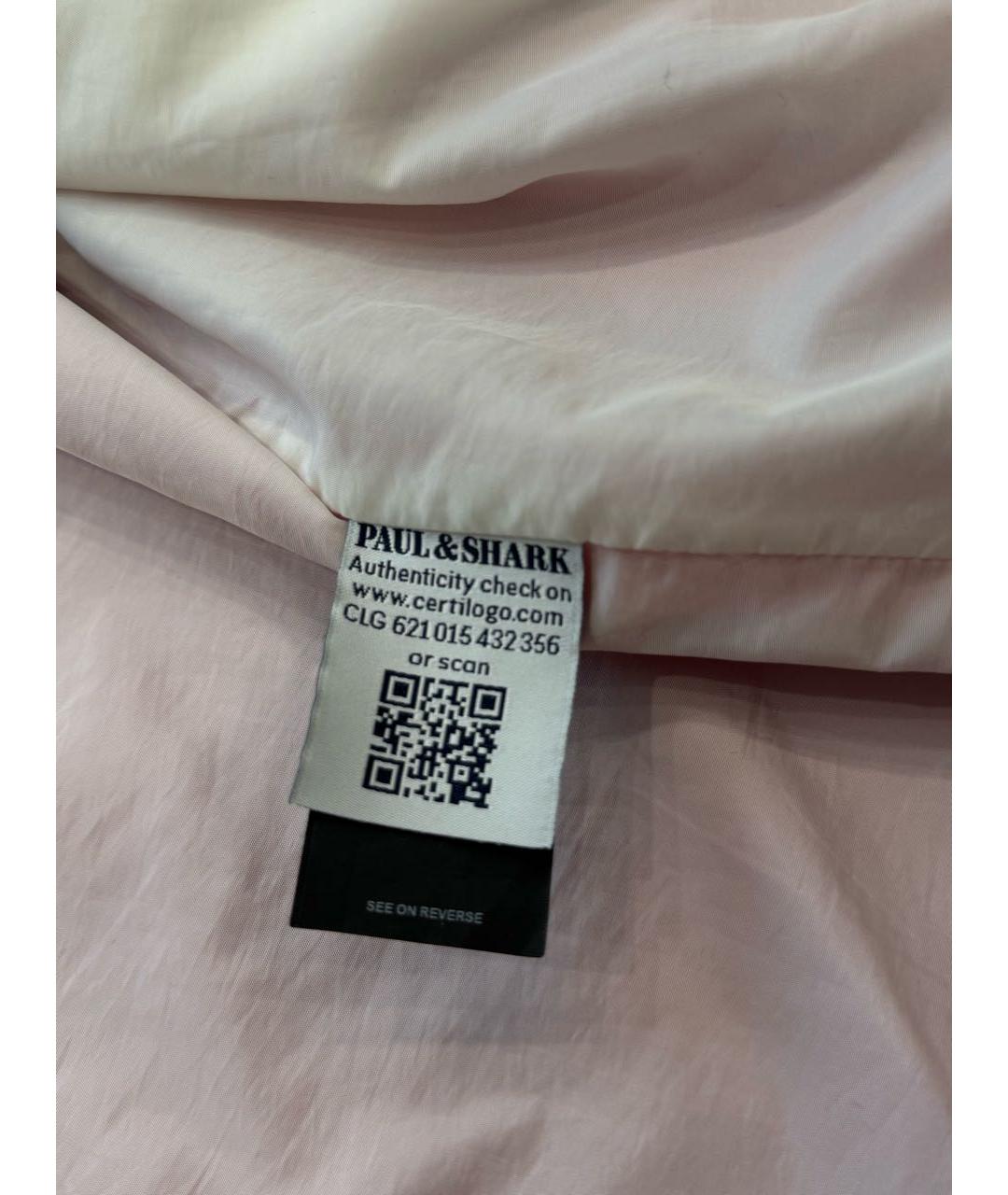 PAUL & SHARK Красная полиэстеровая куртка, фото 7