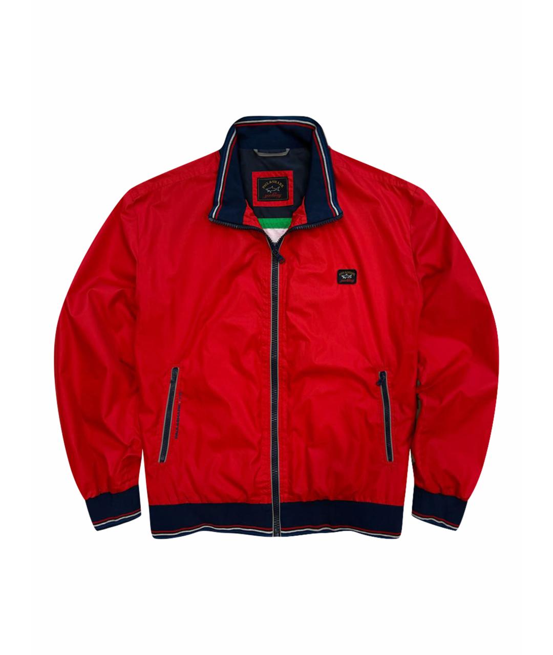 PAUL & SHARK Красная полиэстеровая куртка, фото 1