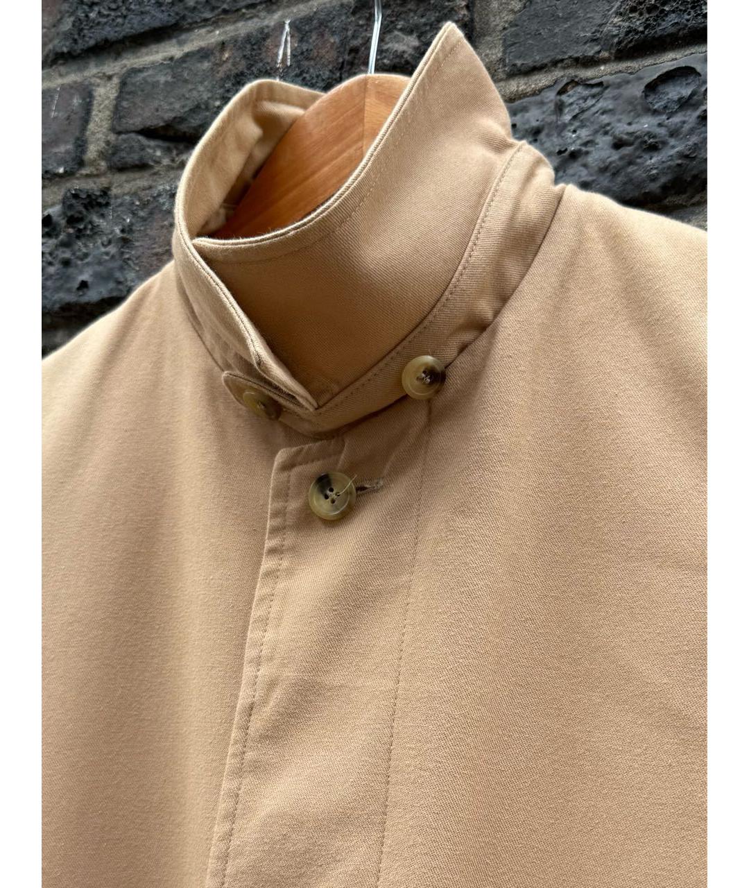 A.P.C. Бежевое хлопковое пальто, фото 4