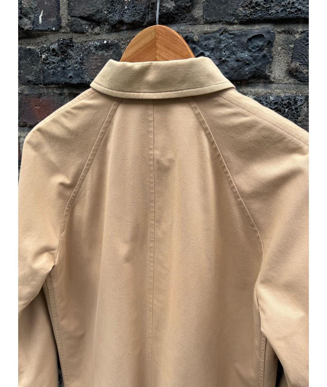 A.P.C. Бежевое хлопковое пальто, фото 8
