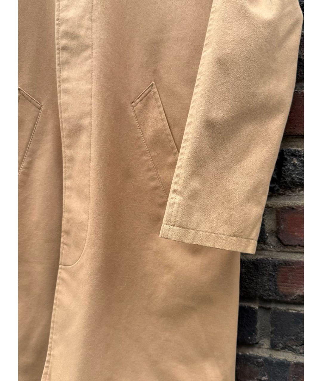 A.P.C. Бежевое хлопковое пальто, фото 5
