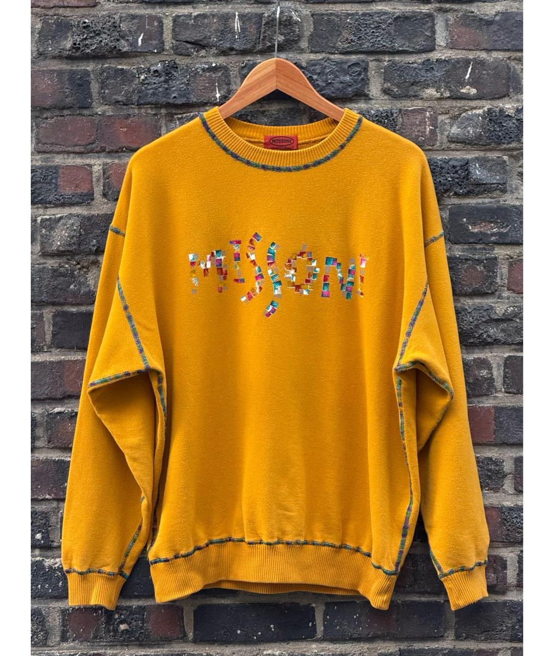 MISSONI Желтый джемпер / свитер, фото 9