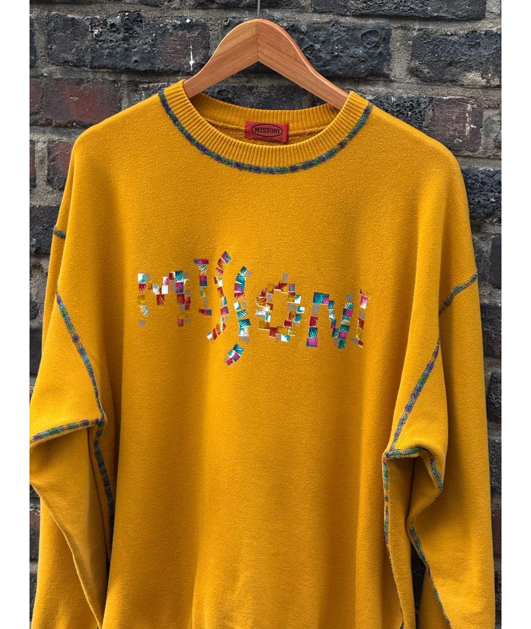 MISSONI Желтый джемпер / свитер, фото 2