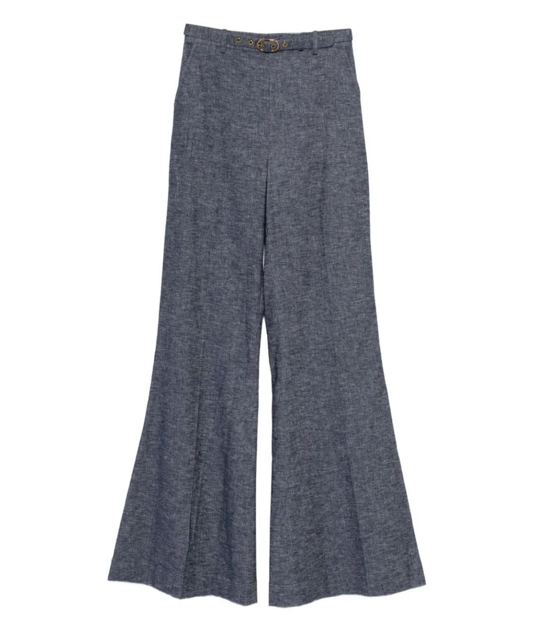 ZIMMERMANN Льняные прямые брюки, фото 1