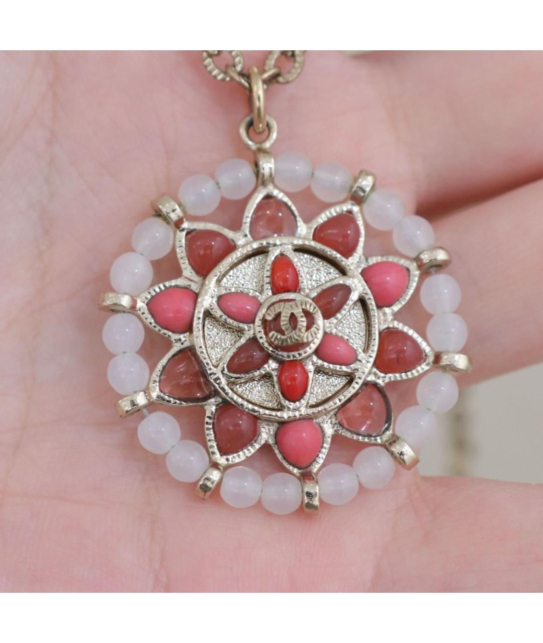 CHANEL Золотое металлическое колье, фото 2