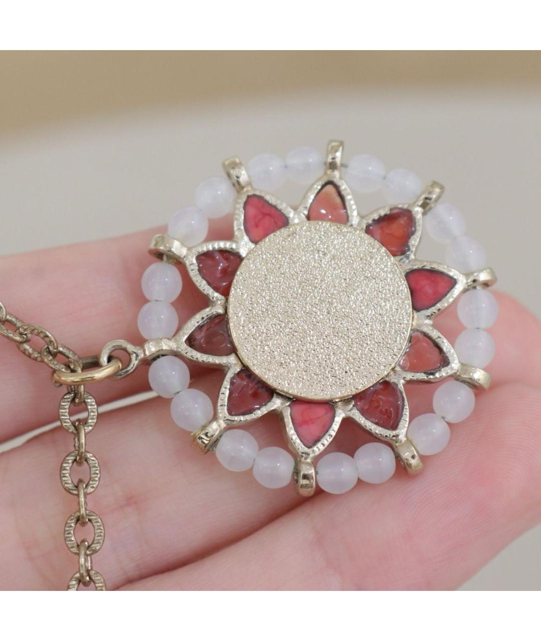 CHANEL Золотое металлическое колье, фото 6