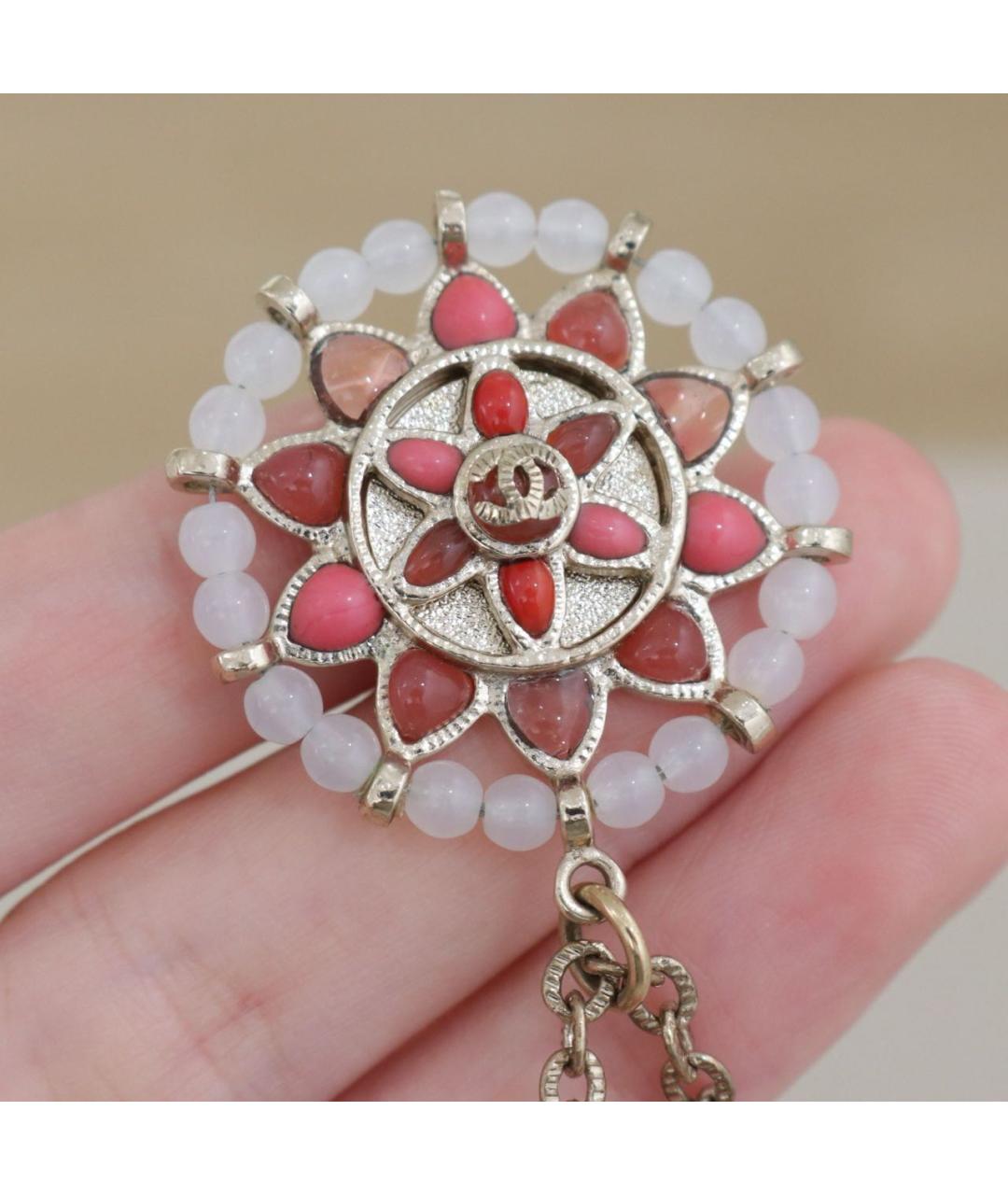 CHANEL Золотое металлическое колье, фото 3