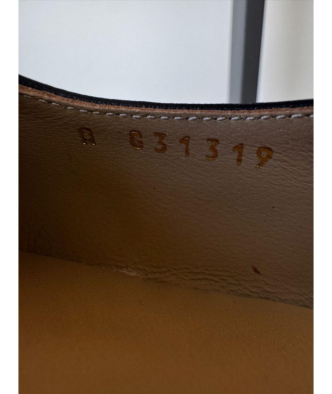 CHANEL Черные кожаные туфли, фото 6