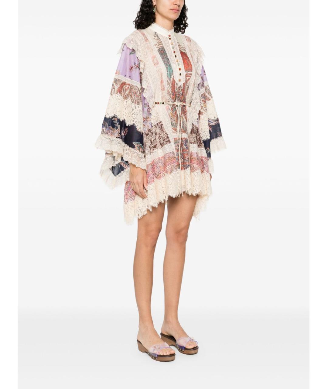 ZIMMERMANN Мульти хлопковое платье, фото 5