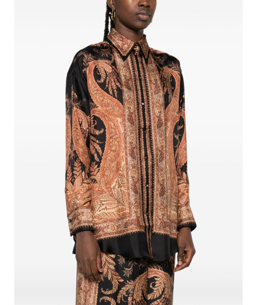ZIMMERMANN Мульти шелковая рубашка, фото 5