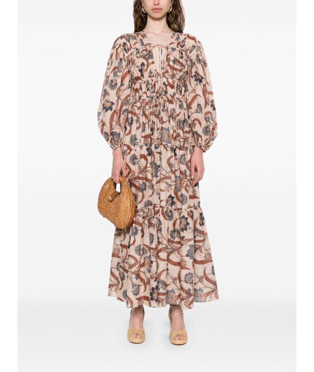 ZIMMERMANN Мульти хлопковое повседневное платье, фото 6