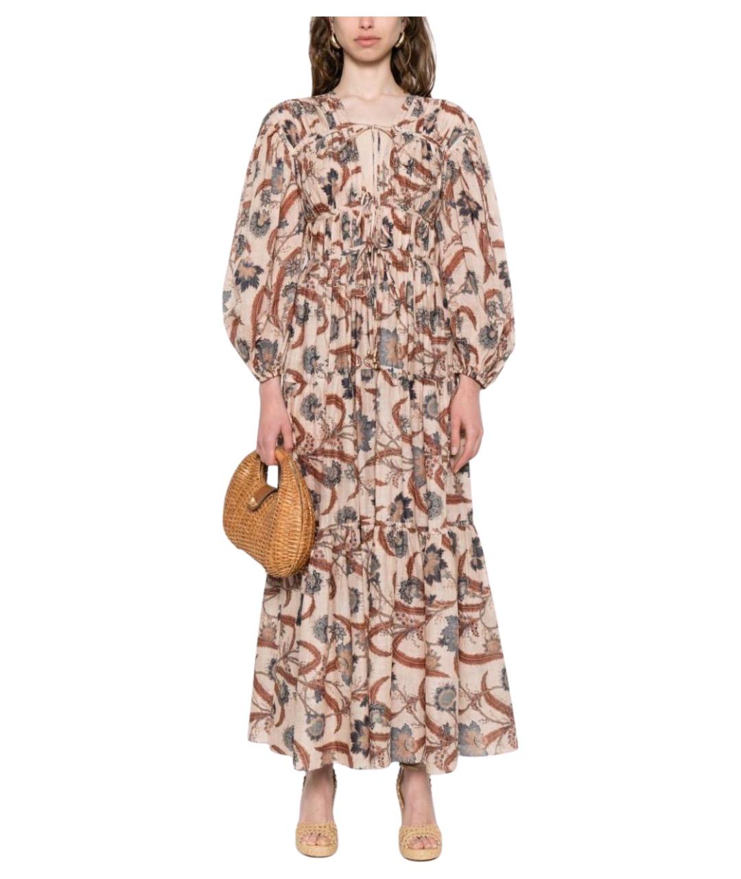 ZIMMERMANN Мульти хлопковое повседневное платье, фото 1