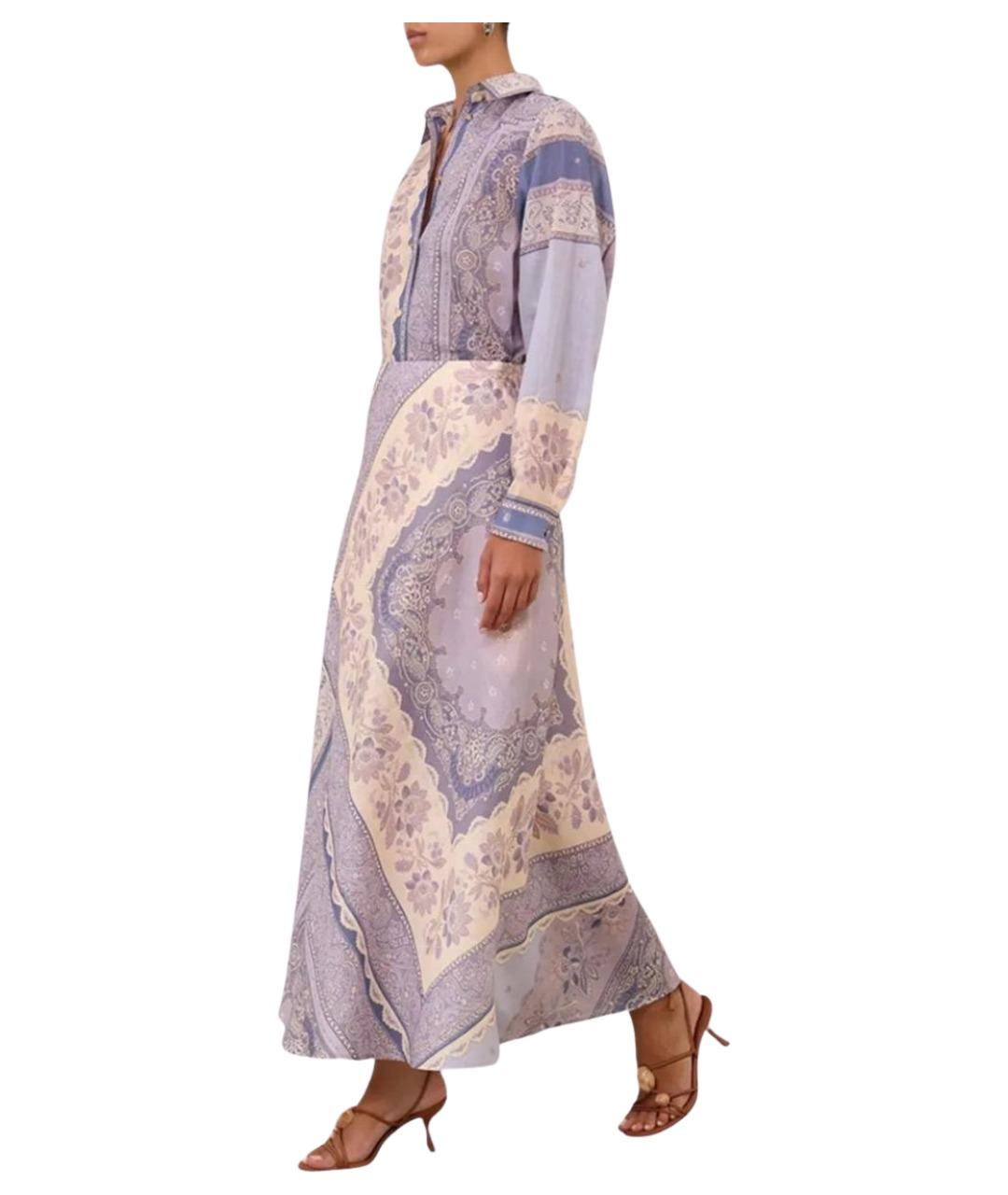 ZIMMERMANN Мульти хлопковая юбка миди, фото 3