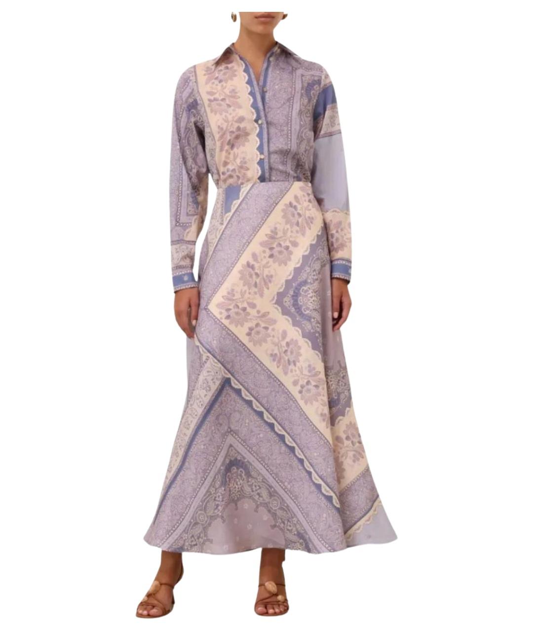 ZIMMERMANN Мульти хлопковая юбка миди, фото 2