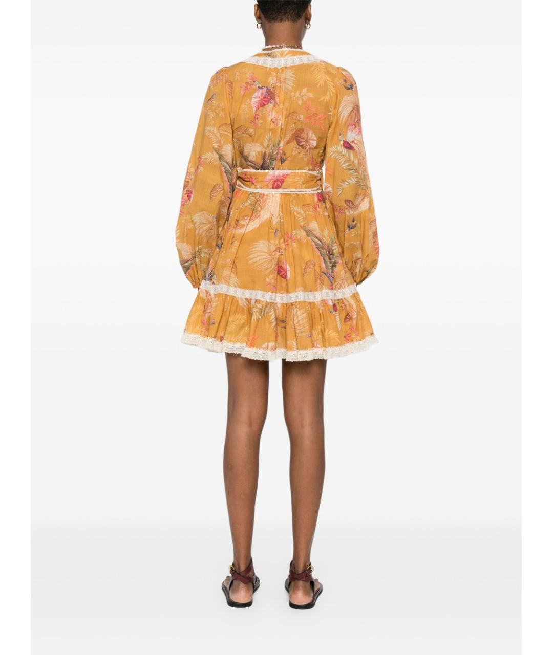 ZIMMERMANN Хлопковое повседневное платье, фото 5