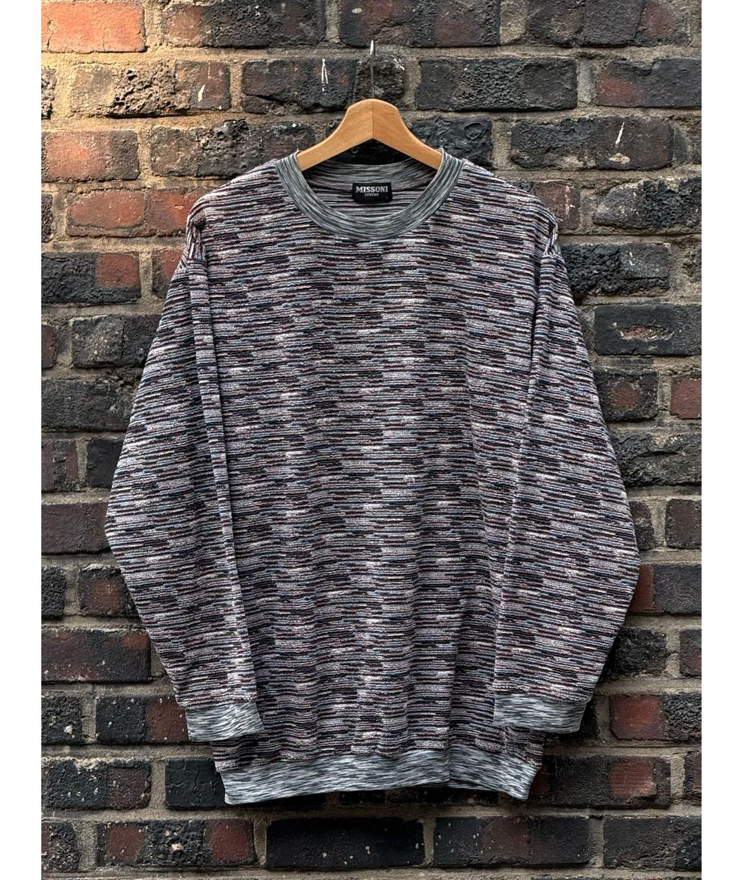 MISSONI Мульти шелковый джемпер / свитер, фото 9