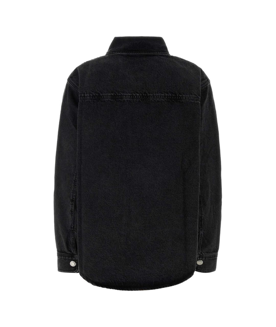 Ami Paris Черная хлопковая рубашка, фото 2