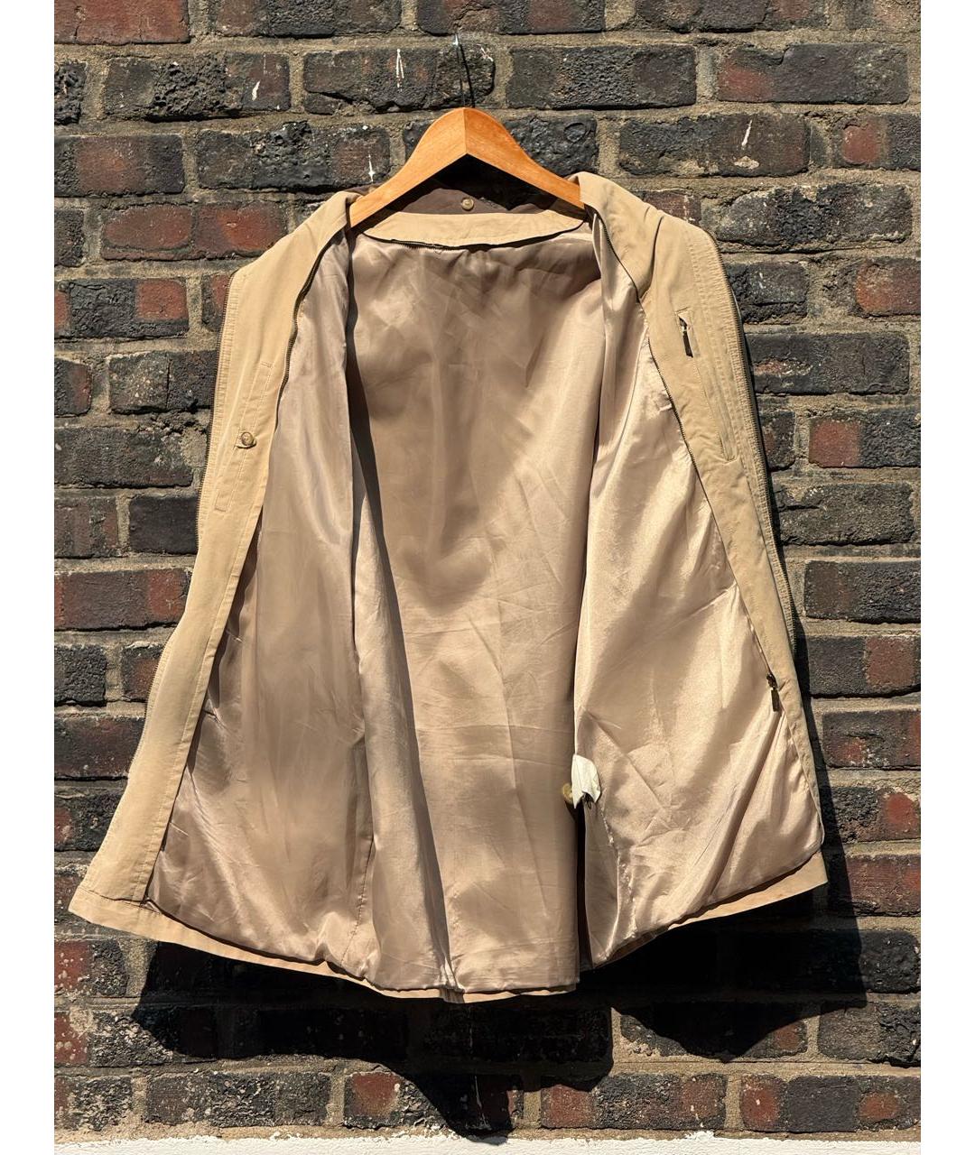 SAINT LAURENT Бежевая хлопковая куртка, фото 6
