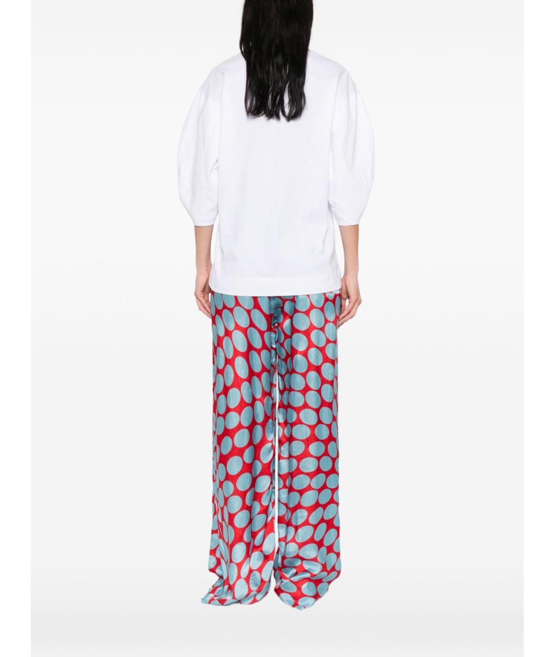 DRIES VAN NOTEN Белая хлопковая футболка, фото 4