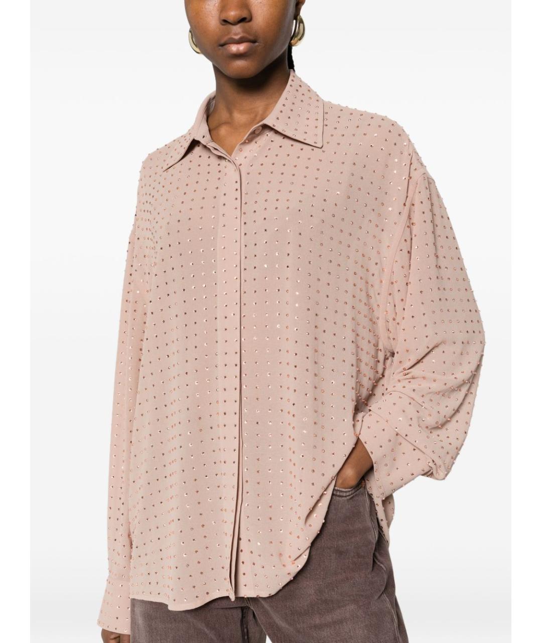 PINKO Розовая рубашка, фото 4