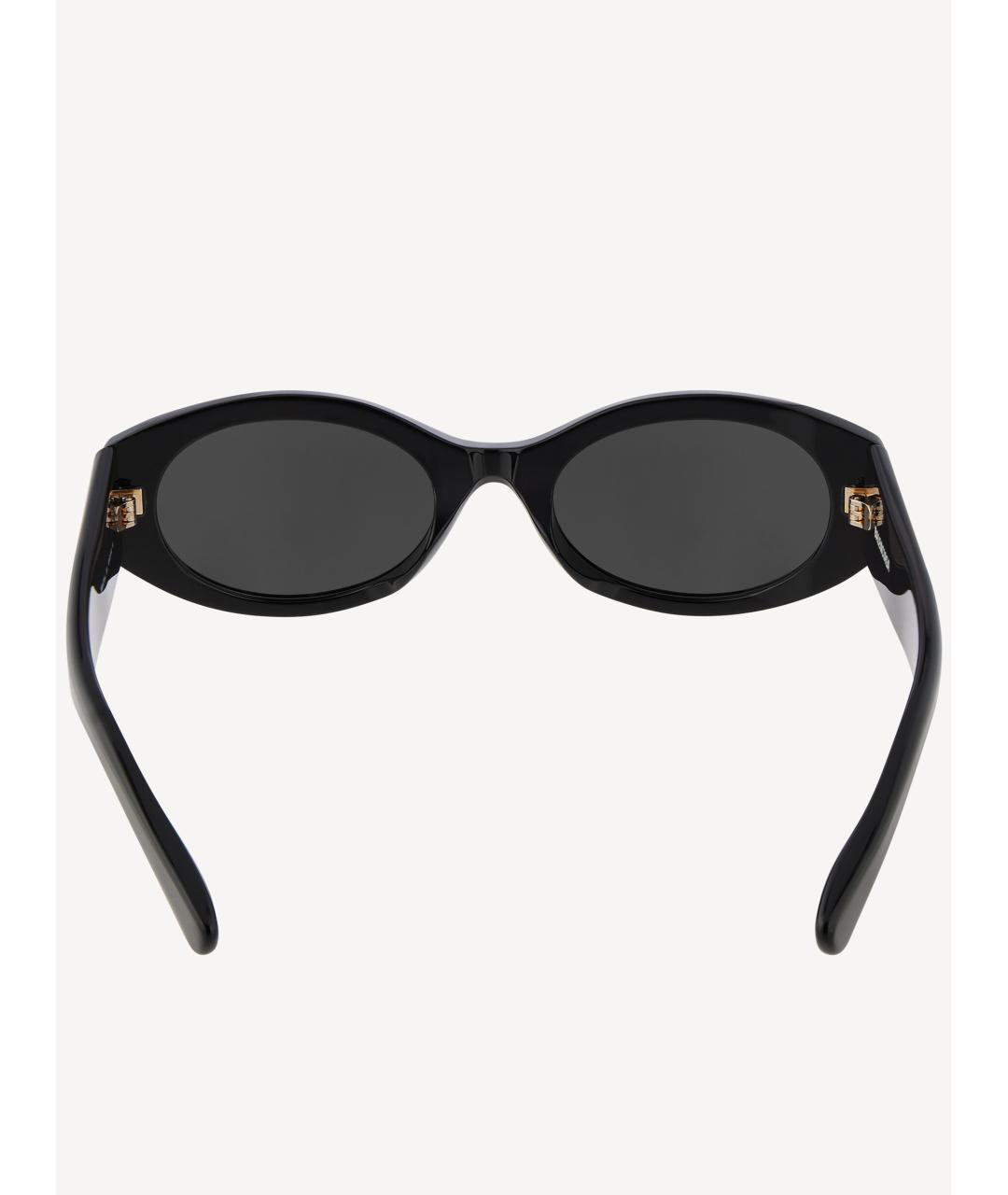 BALENCIAGA Черные пластиковые солнцезащитные очки, фото 2