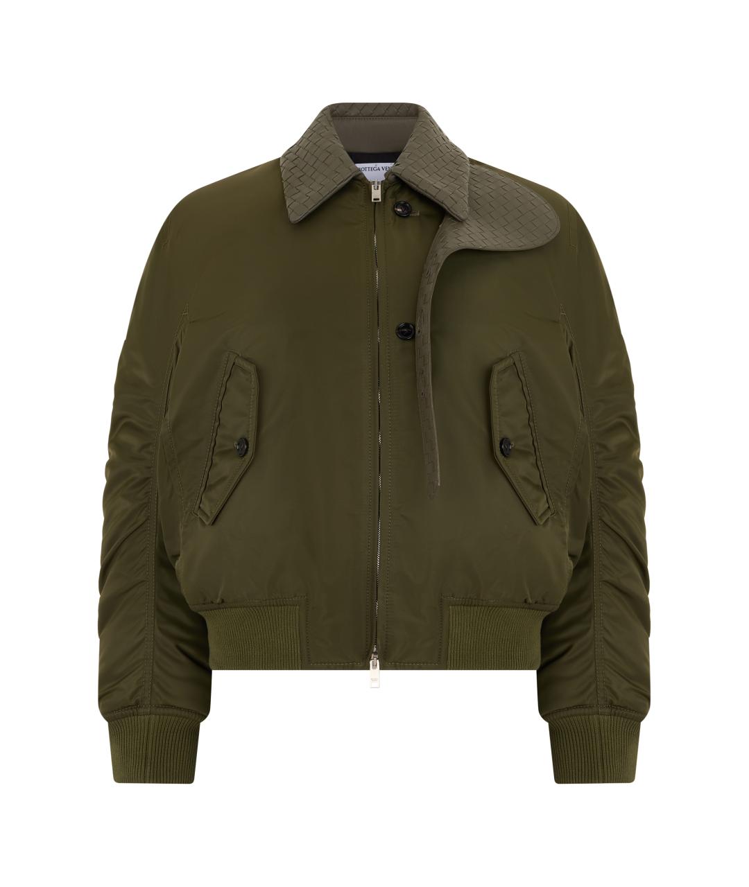 BOTTEGA VENETA Зеленая куртка, фото 1