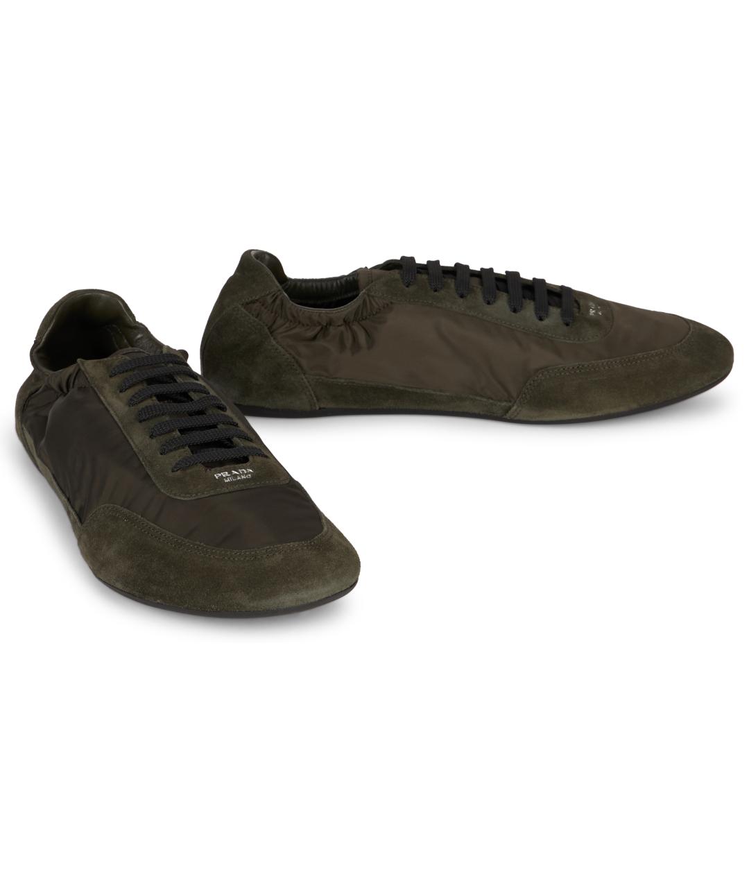 PRADA Синтетические низкие кроссовки / кеды, фото 3