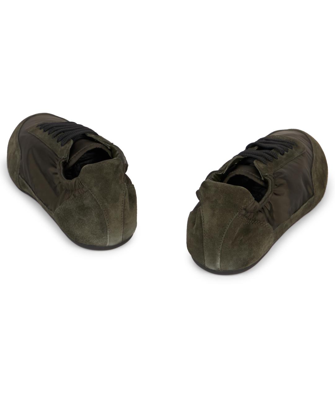 PRADA Синтетические низкие кроссовки / кеды, фото 4