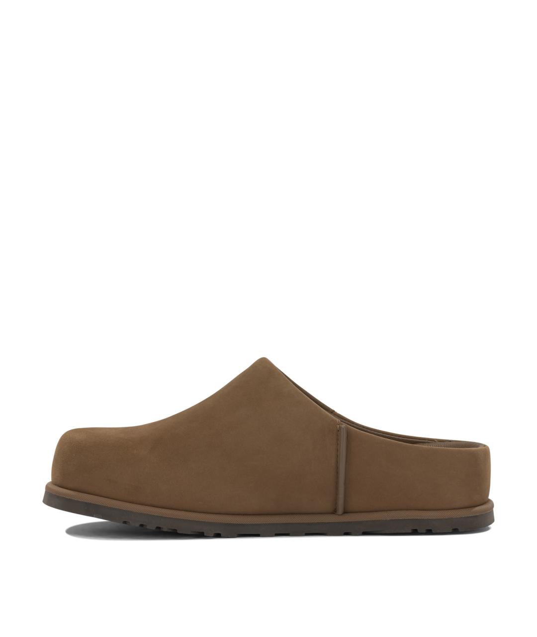 UGG AUSTRALIA Коричневые нубуковые сандалии, фото 3