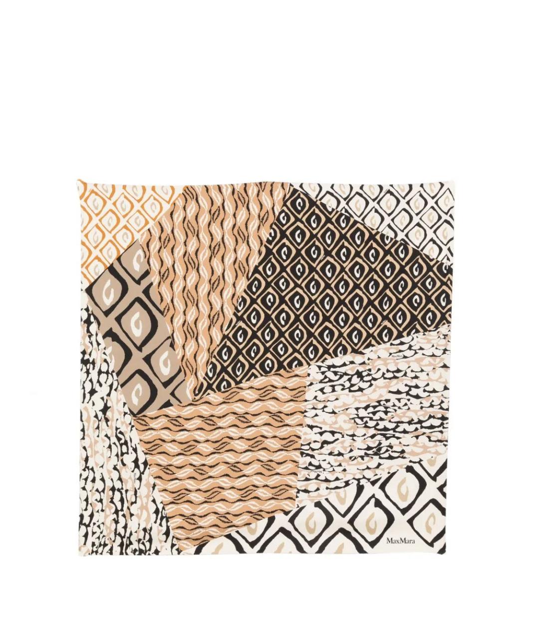 MAX MARA Мульти шелковый шарф, фото 1