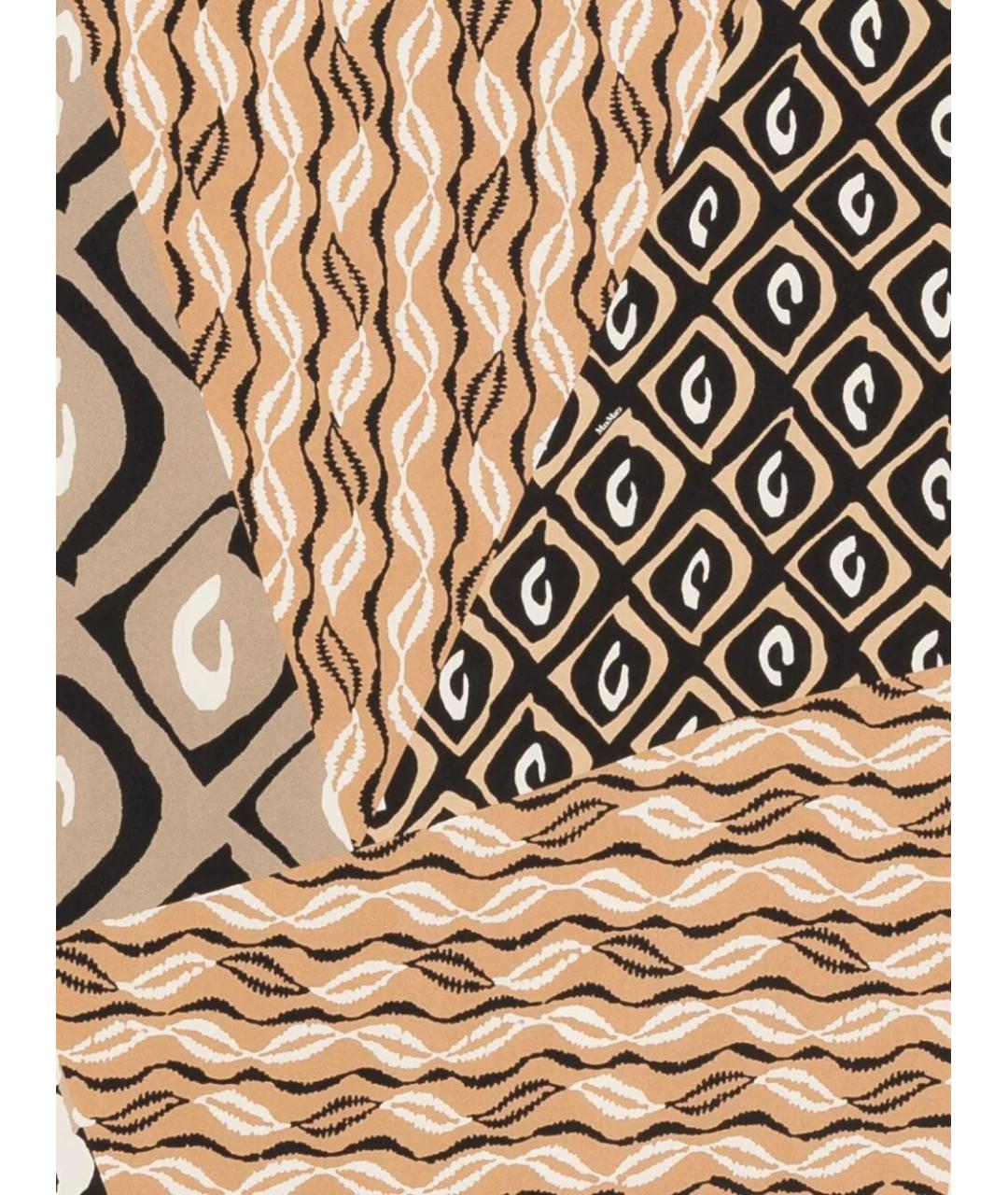 MAX MARA Мульти шелковый шарф, фото 2