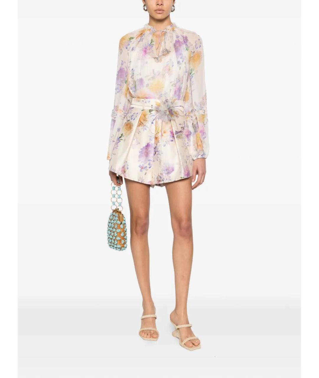 ZIMMERMANN Мульти вискозная блузы, фото 3