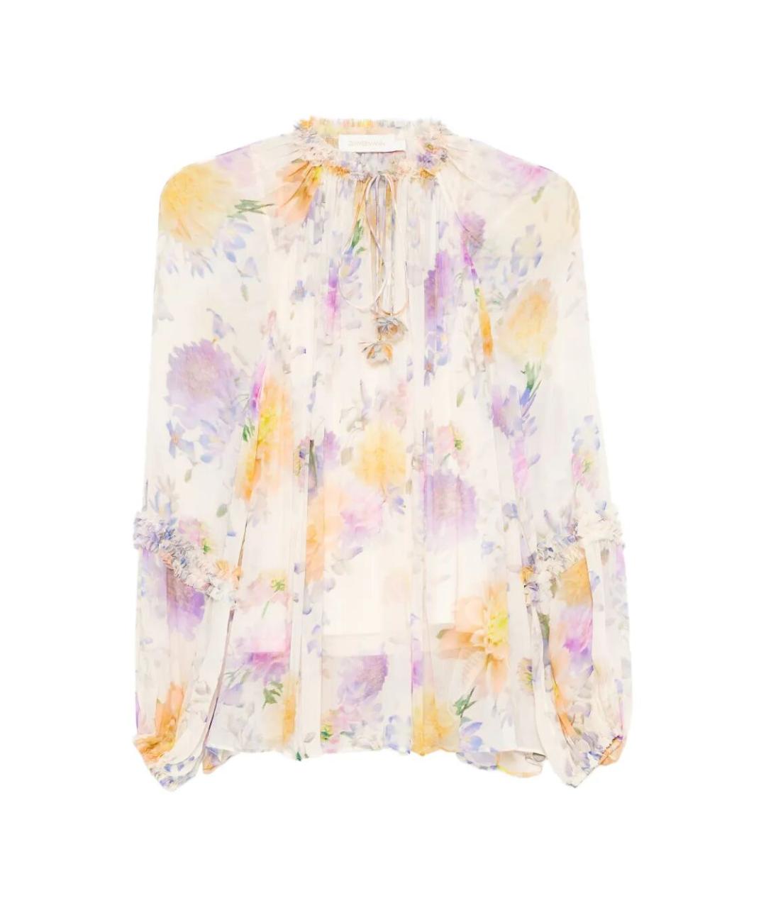 ZIMMERMANN Мульти вискозная блузы, фото 1