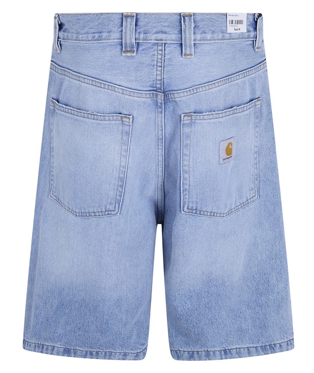 CARHARTT WIP Синие хлопковые шорты, фото 3