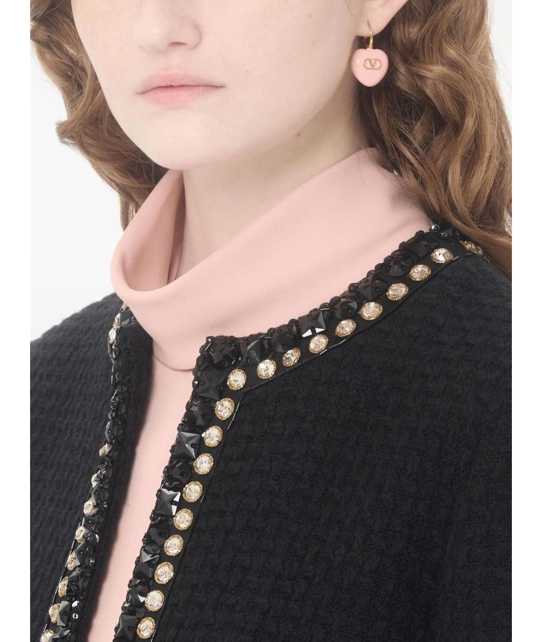 VALENTINO Розовые серьги, фото 4