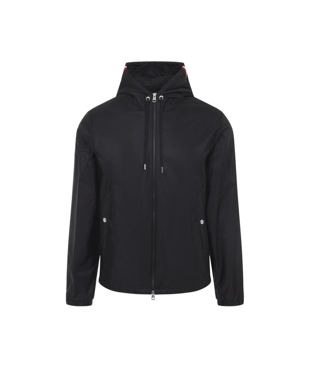 MONCLER Черная полиамидовая куртка, фото 1