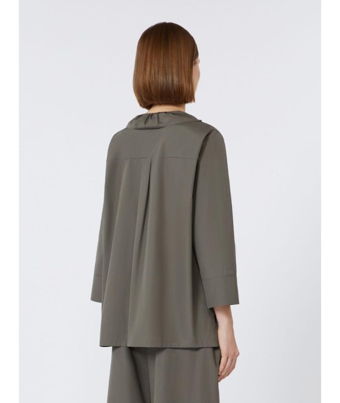 'S MAX MARA Хлопковая блузы, фото 3