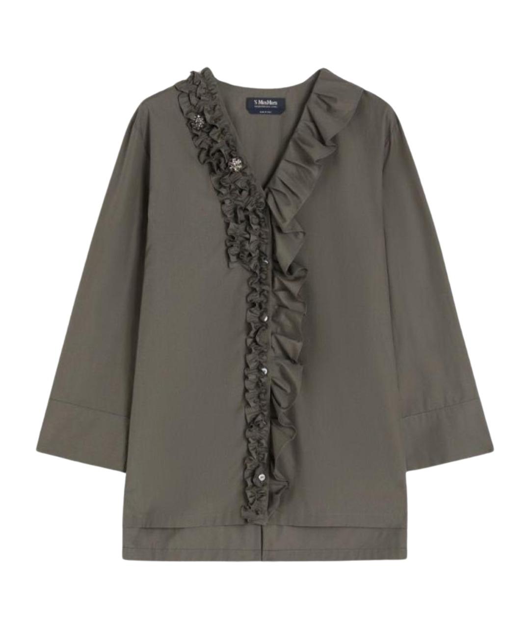 'S MAX MARA Хлопковая блузы, фото 1